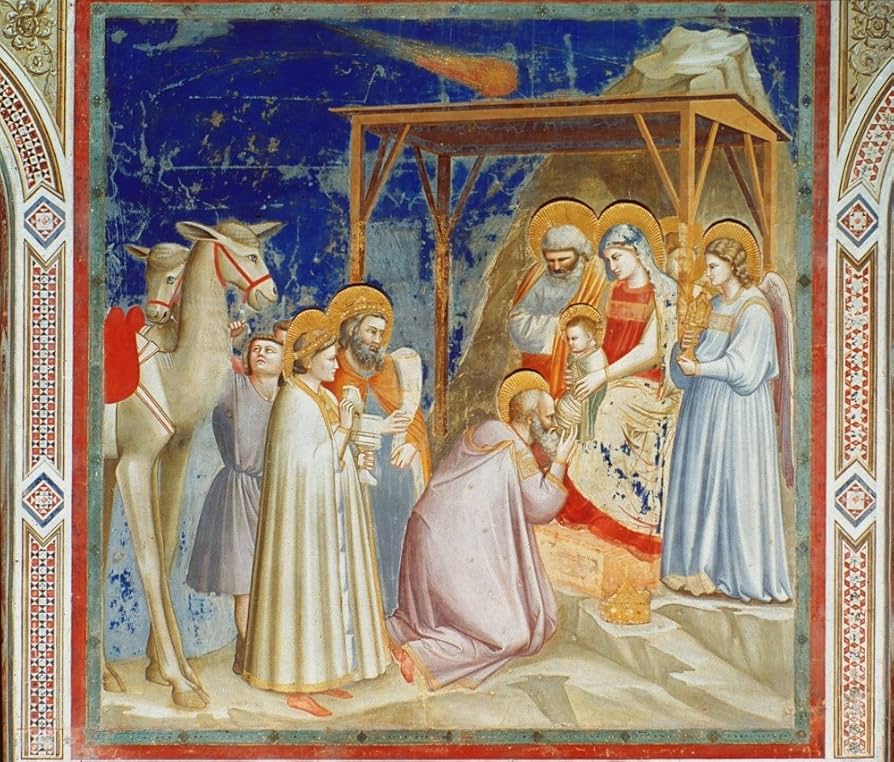 Amazon.co.jp: Giotto Adoration Of The Magi フレスコの修道院